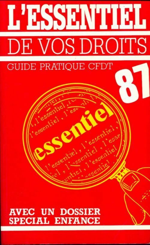 Livrenpoche : L'essentiel de vos droits 1987 - Collectif - Livre