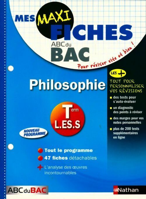 Livrenpoche : Philosophie Terminales L, ES, S - Katy Grissault - Livre
