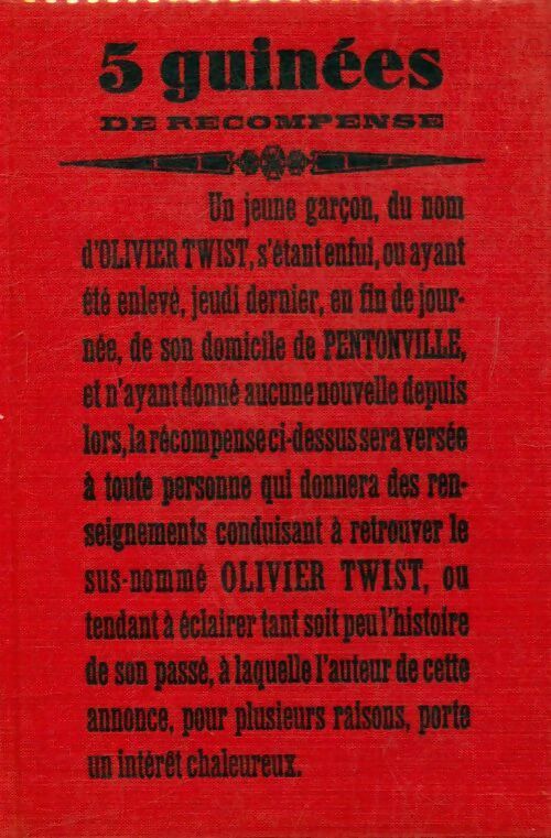 Livrenpoche : Les aventures d'Olivier Twist - Charles Dickens - Livre