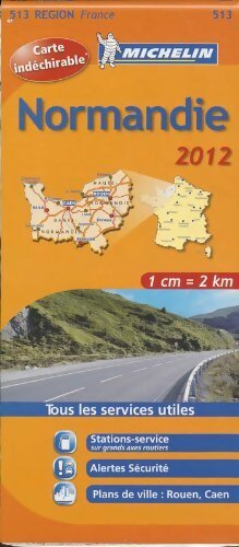 Normandie 2012 - Collectif -  Carte Michelin - Livre