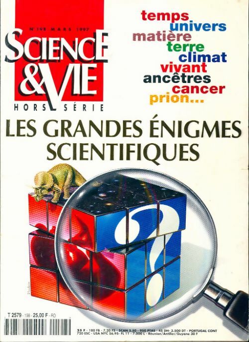 Science & vie Hors-série n°198 : Les grandes énigmes scientifiques - Collectif -  Science & vie hors-série - Livre