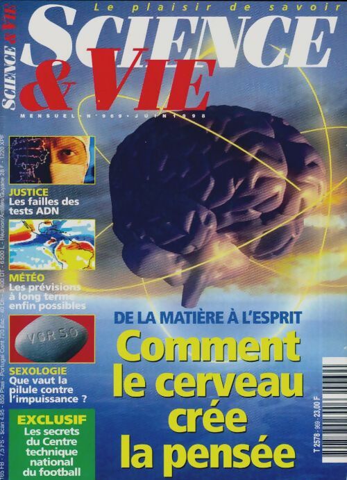 Livrenpoche : Science & vie n°969 : Comment le cerveau crée la pensée - Collectif - Livre