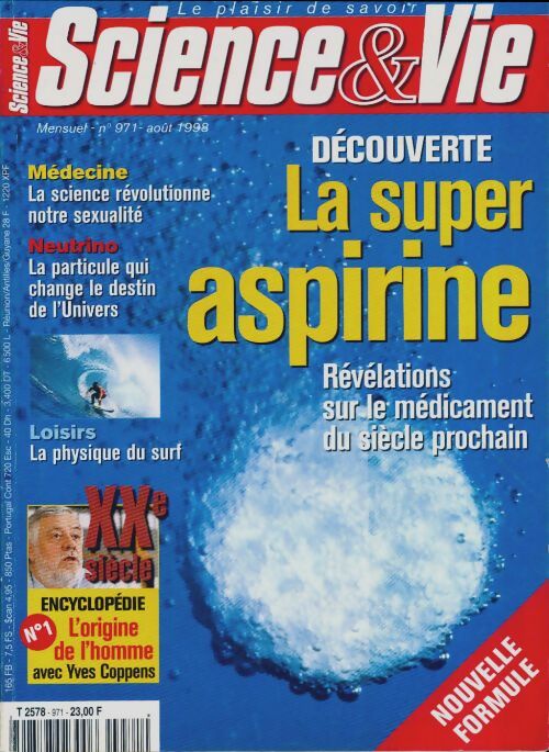 Livrenpoche : Science & vie n°971 : La super aspirine - Collectif - Livre