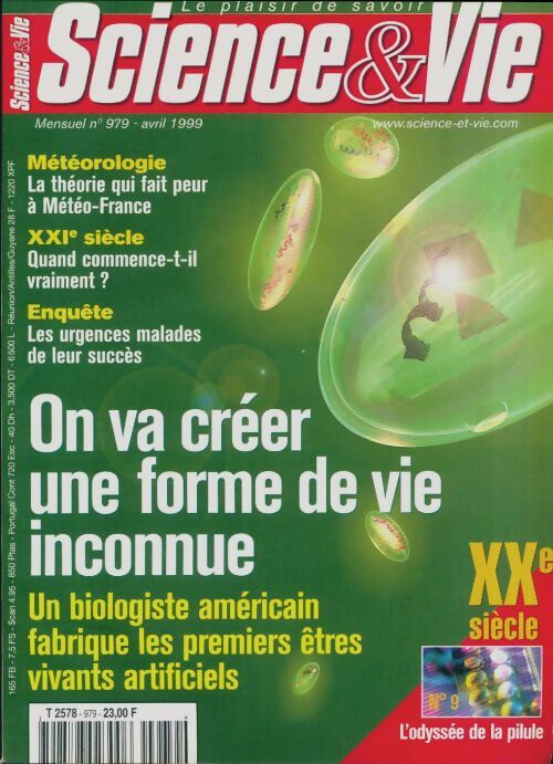 Livrenpoche : Science & vie n°979 : On va créer une forme de vie inconnue - Collectif - Livre