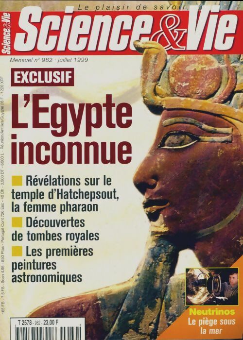 Livrenpoche : Science & vie n°982 : L'Egypte inconnue - Collectif - Livre