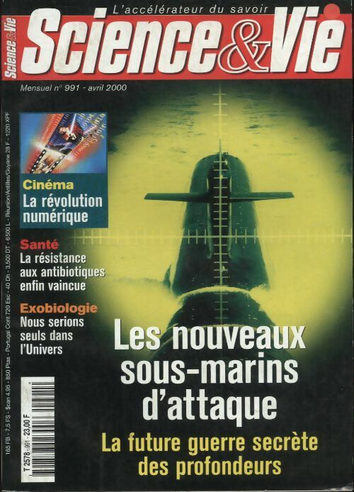 Livrenpoche : Science & vie n°991 : les nouveaux sous-marins d'attaque - Collectif - Livre