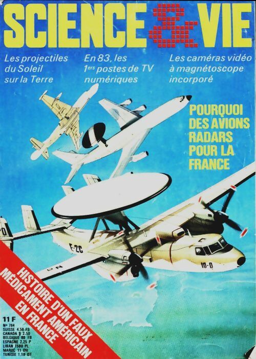Livrenpoche : Science & vie n°784 : Pourquoi des avions radars pour la France - Collectif - Livre
