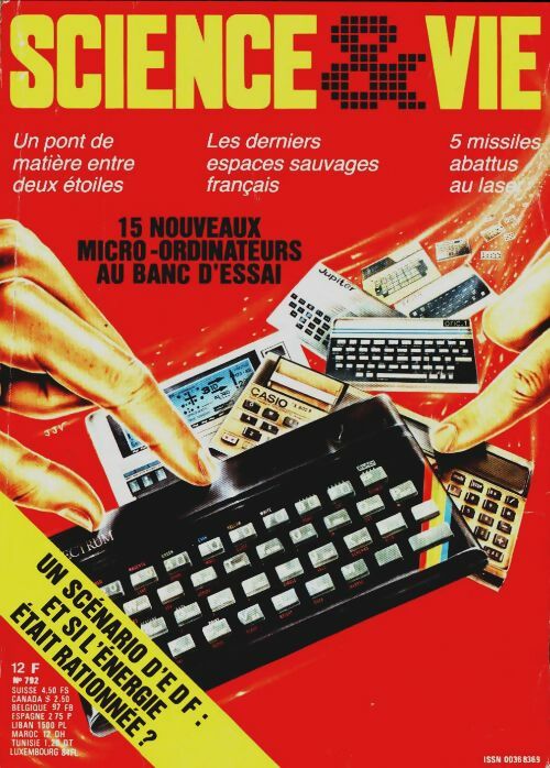 Livrenpoche : Science & vie n°792 : 15 nouveaux micro-ordinateurs - Collectif - Livre