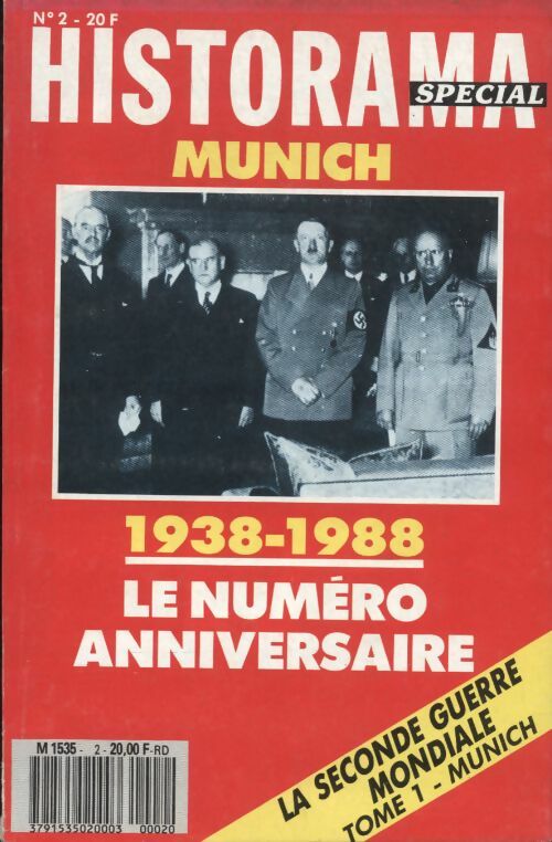 Livrenpoche : Historia Spécial n°2 : Munich 1938-1988 le numéro anniversaire - Collectif - Livre