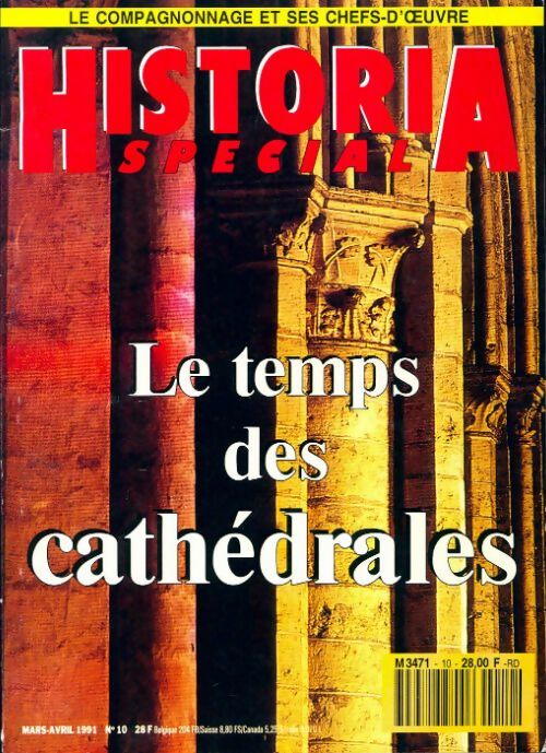 Livrenpoche : Historia Spécial n°10 : Le temps des cathédrales - Collectif - Livre