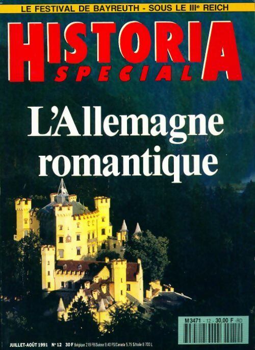 Livrenpoche : Historia Spécial n°12 : L'Allemagne romantique - Collectif - Livre