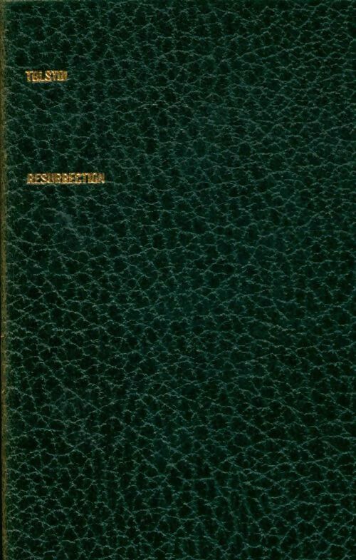 Livrenpoche : Résurrection Tome I - Comte Léon L. Tolstoï - Livre