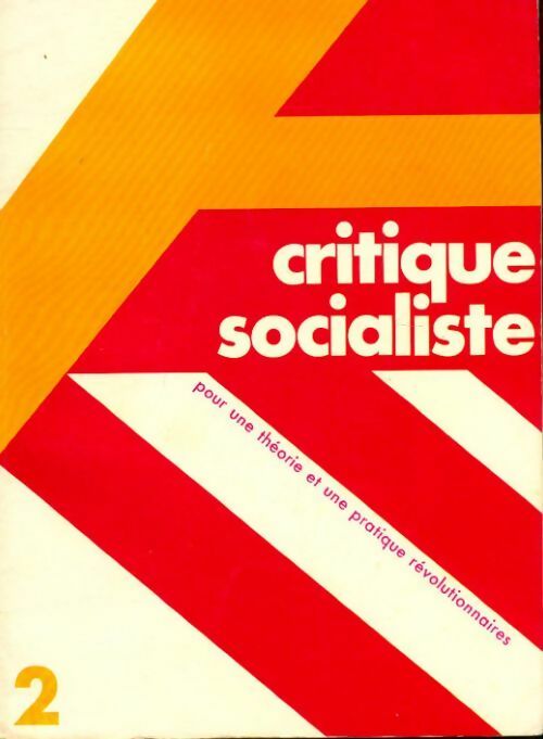 Livrenpoche : Critique socialiste n°2 - Collectif - Livre