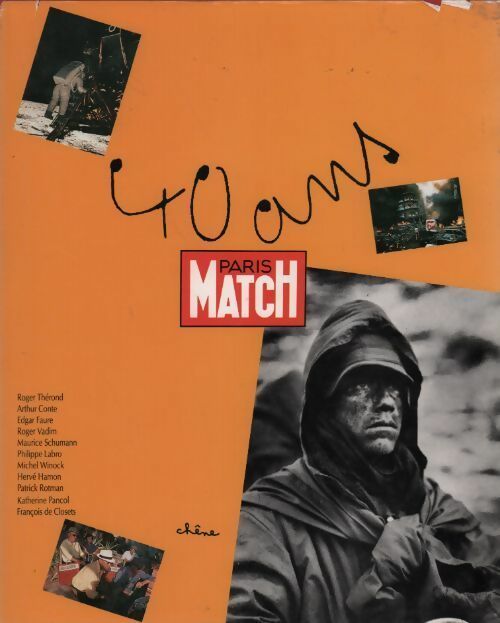 Livrenpoche : 40 ans Paris Match - Collectif - Livre