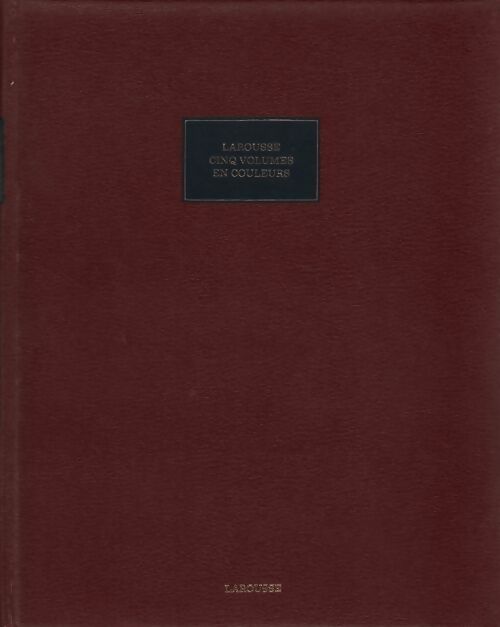 Livrenpoche : Larousse cinq volumes en couleurs Tome IV - Collectif - Livre