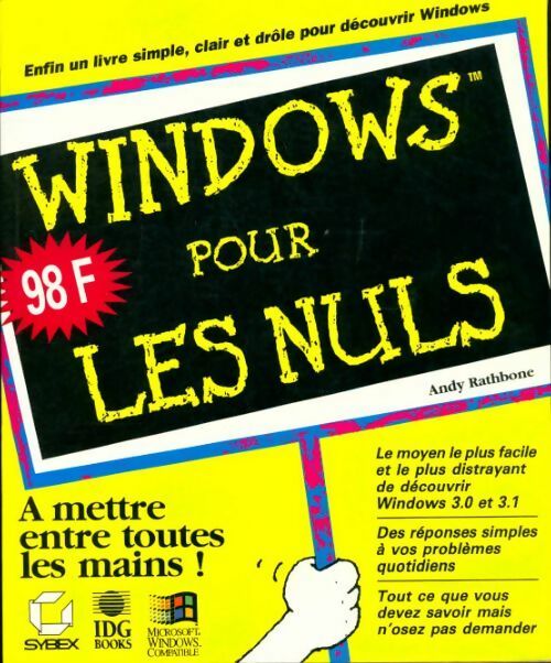 Livrenpoche : Windows 3.1 Pour les nuls - Andy Rathbone - Livre