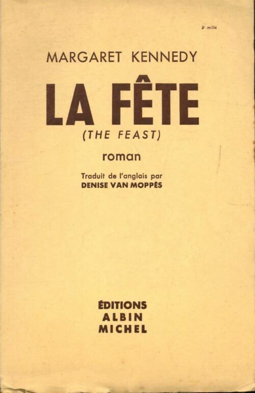 La fête - Margaret Kennedy - Livre