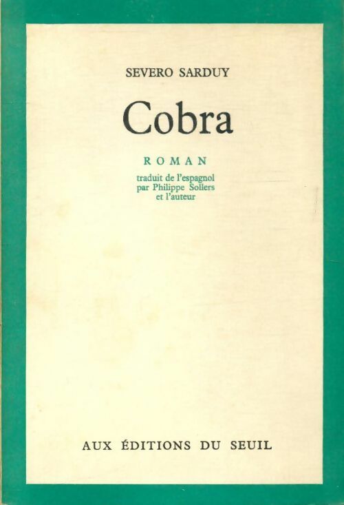 Livrenpoche : Cobra - Severo Sarduy - Livre