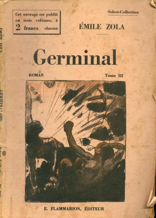 Livrenpoche : Germinal tome III - Emile Zola - Livre