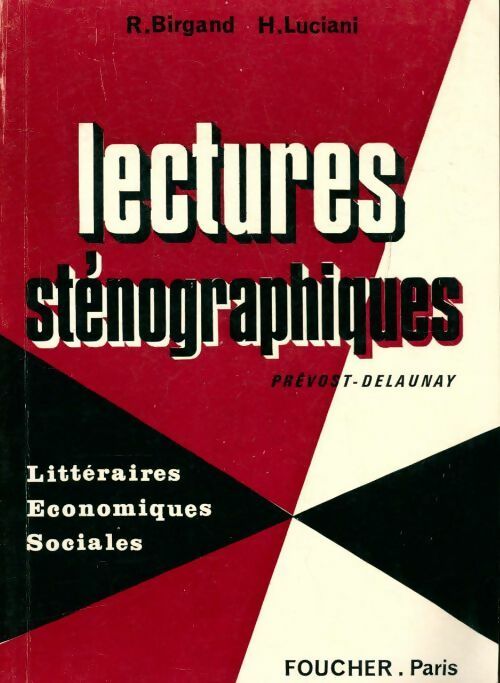 Livrenpoche : Lectures sténographiques - H. Luciani - Livre