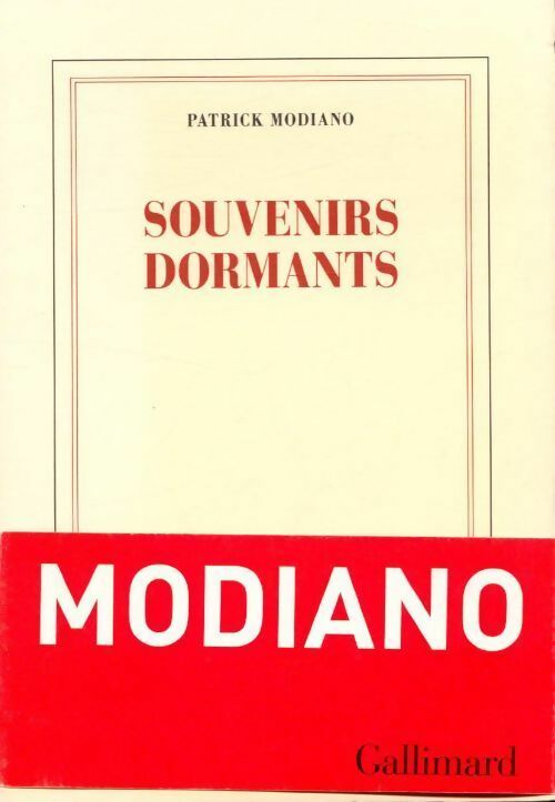 Livrenpoche : Souvenirs dormants - Patrick Modiano - Livre