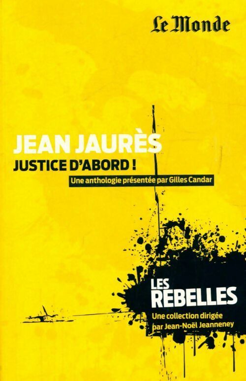 Livrenpoche : Jean Jaures, justice d'abord - Collectif - Livre