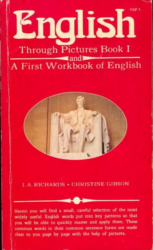 Livrenpoche : English through pictures book 1 and a first workbook of english - Christine Gibson - Livre