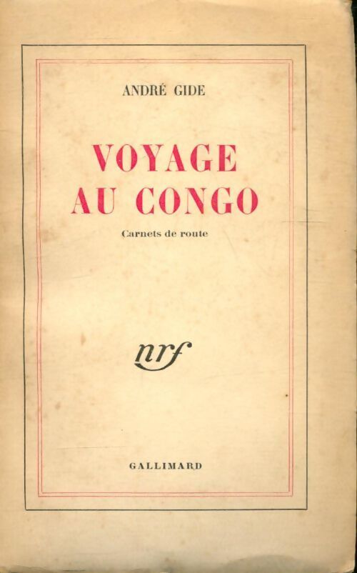 Livrenpoche : Voyage au Congo - André Gide - Livre