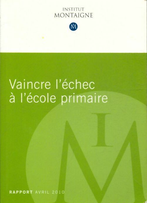 Livrenpoche : Vaincre l'échec à l'école primaire - Collectif - Livre