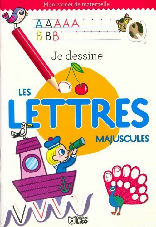 Livrenpoche : Je dessine les lettres majuscules - Chiaki Miyamoto - Livre