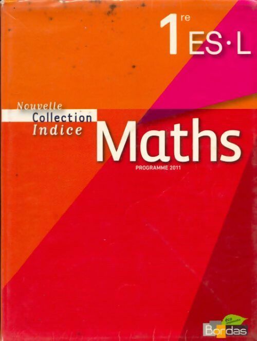 Livrenpoche : Maths 1ères ES, L 2011 - Yves Guichard - Livre