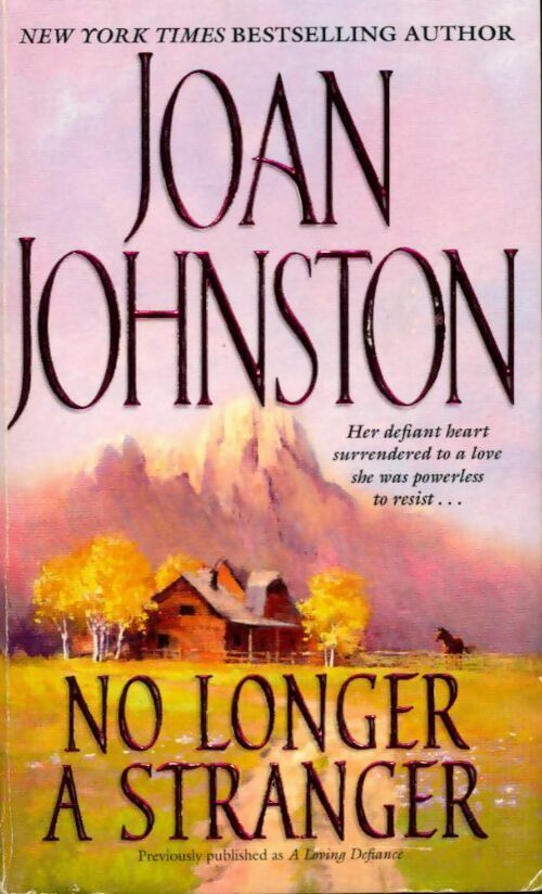 Livrenpoche : No longer a stranger - Joan Johnston - Livre