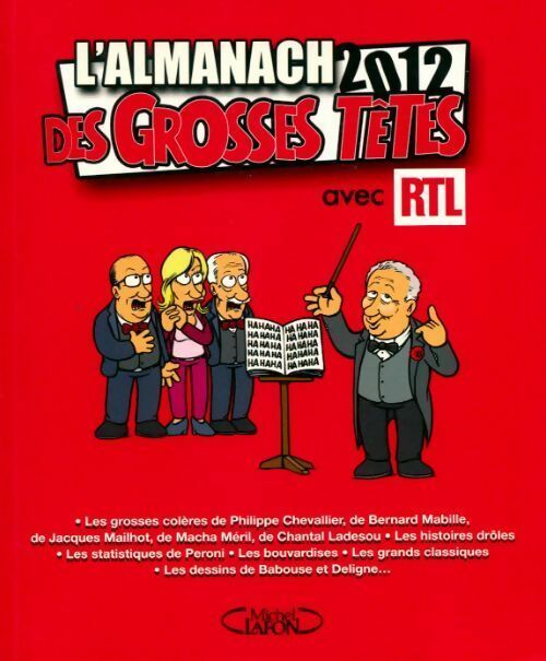 Livrenpoche : L'almanach des grosses têtes 2012 - Les Grosses Têtes - Livre