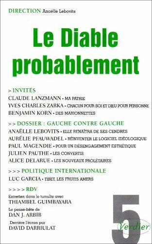 Livrenpoche : Le diable probablement n°5 : La gauche française - Collectif - Livre