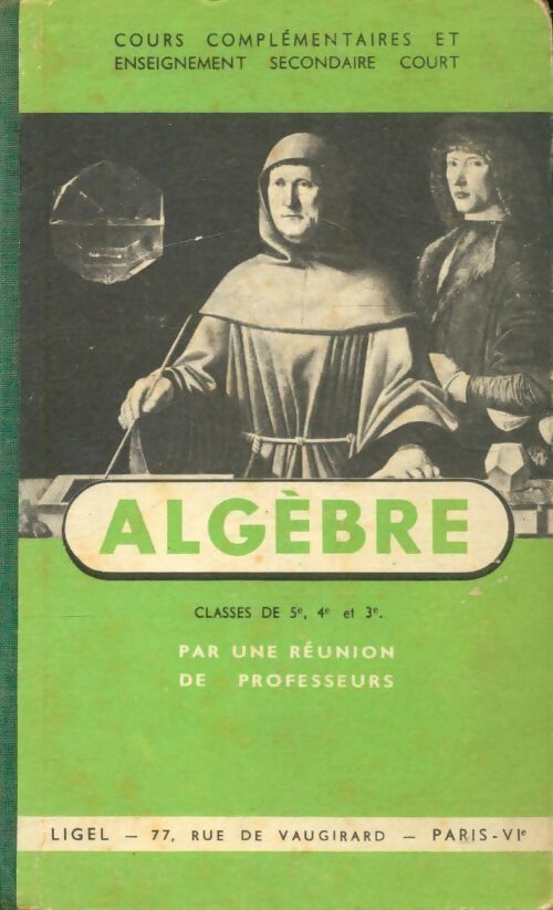 Livrenpoche : Algèbre 5e, 4e et 3e - Collectif - Livre