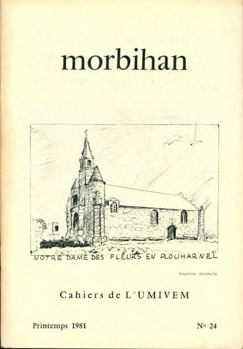 Morbihan n°24 - Collectif -  Cahiers de l'UMIVEM - Livre