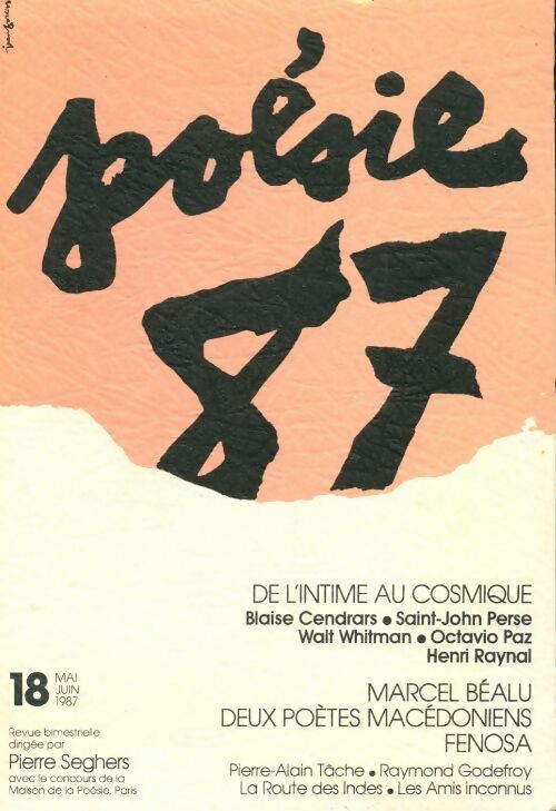 Livrenpoche : Poésie 87 n°18 - Collectif - Livre
