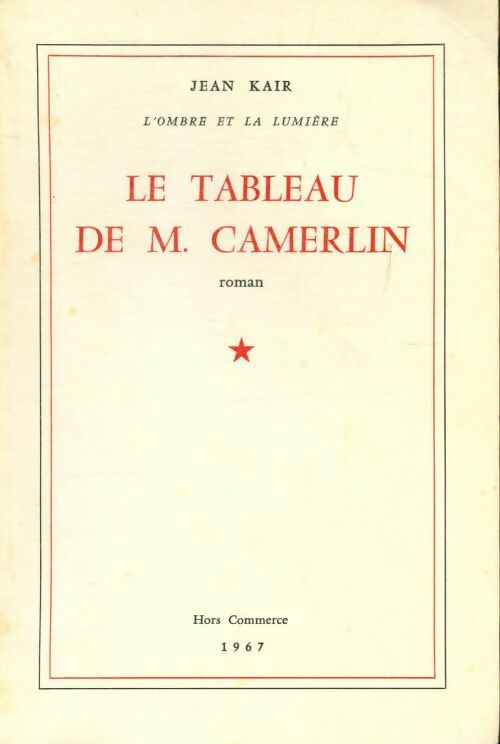 Livrenpoche : Le tableau de M. Camerlin - Jean Kair - Livre