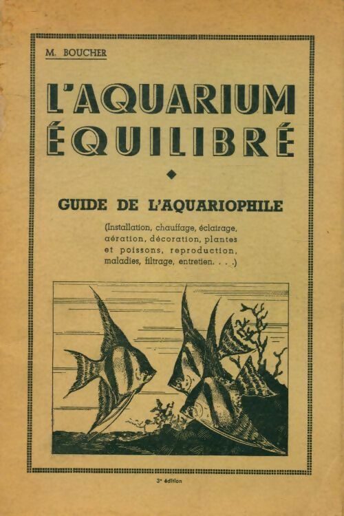 Livrenpoche : L'aquarium équilibré - M. Boucher - Livre