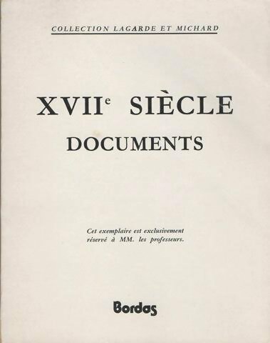 Livrenpoche : XVIIe siècle : Documents - Renée Boche - Livre