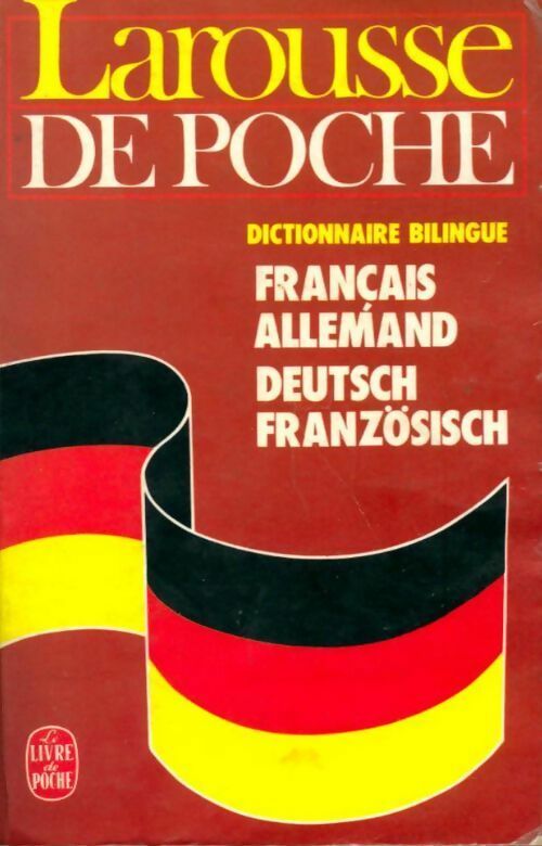 Livrenpoche : Larousse de poche, dictionnaire bilingue français-allemand - Jean Clédière - Livre