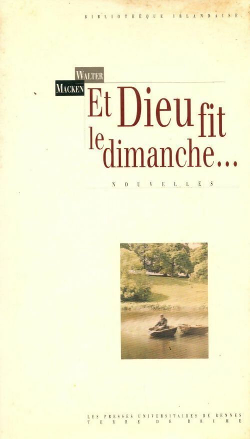 Livrenpoche : Et Dieu fit le dimanche... - Walter Macken - Livre
