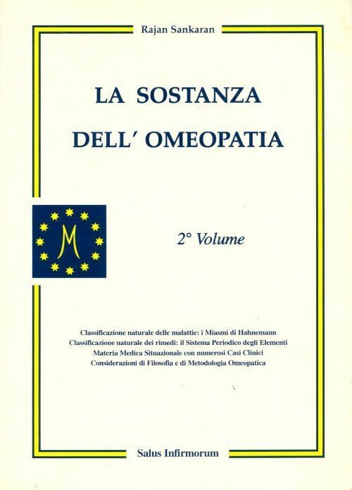 Livrenpoche : La sostanza dell'omeopatia - Sankaran Rajan - Livre