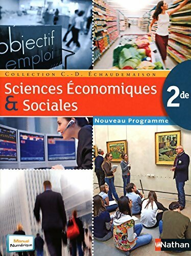 Livrenpoche : Sciences économiques et sociales 2de - Collectif - Livre