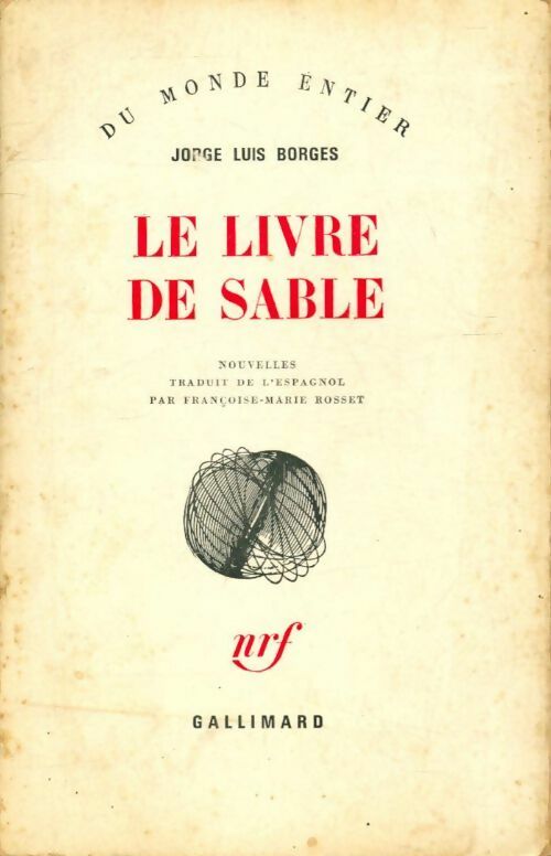 Le livre de sable - Jorge Luis Borges -  Gallimard poches divers - Livre