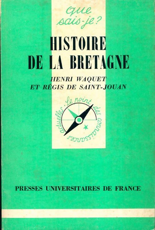 Livrenpoche : Histoire de la Bretagne - Henri Waquet, Régis De Saint-Jouan - Livre