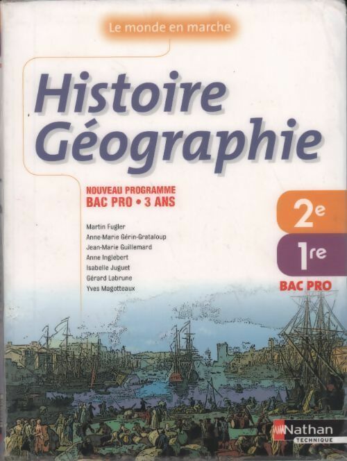 Livrenpoche : Histoire-géographie Seconde et Première Bac Pro - Collectif - Livre