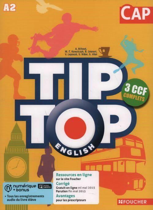 Livrenpoche : Tip Top English CAP A2 - Collectif - Livre