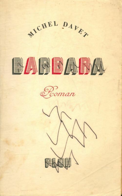 Livrenpoche : Barbara - Michel Davet - Livre