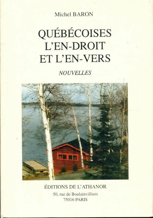 Livrenpoche : Québécoises l'en-droit et l'en-vers - Michel Baron - Livre